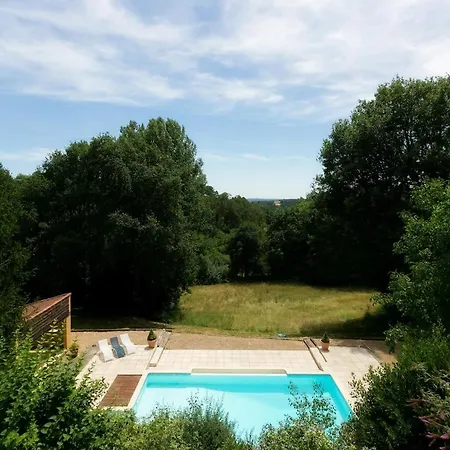 Nyaraló Huge Dordogne House, Heated Pool, 5 Acres Saint-André-d'Allas